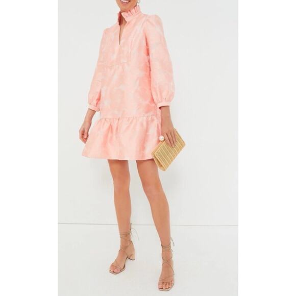 TUCKERNUCK Bellini Fil Coupe Palmerston Mini Dress Pink Size Large - Picture 4 of 13